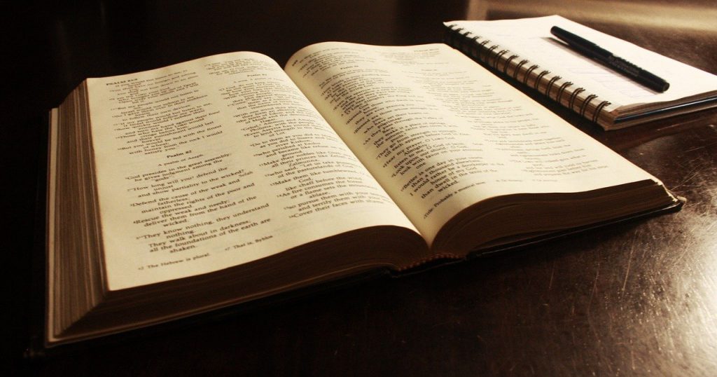 book, bible, text